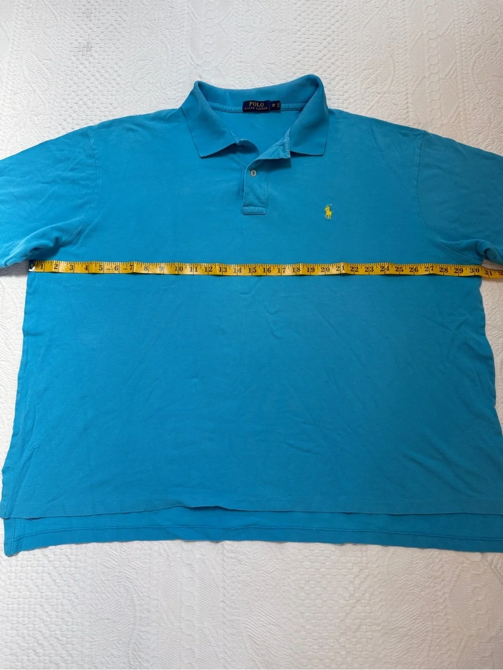 Ralph Lauren Polo Shirt Blue Men’s Size 3XB Big Short Sleeve